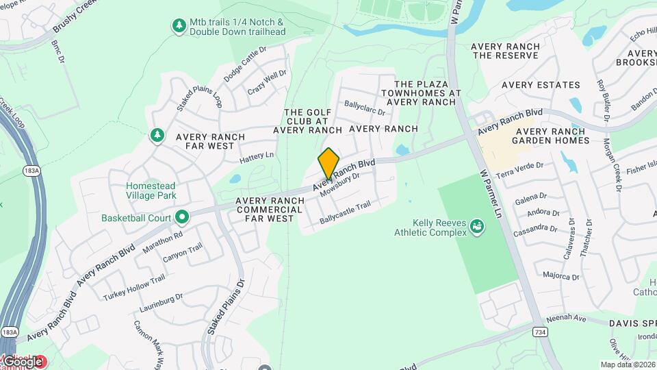 14324 Mowsbury Dr Map and Location Details