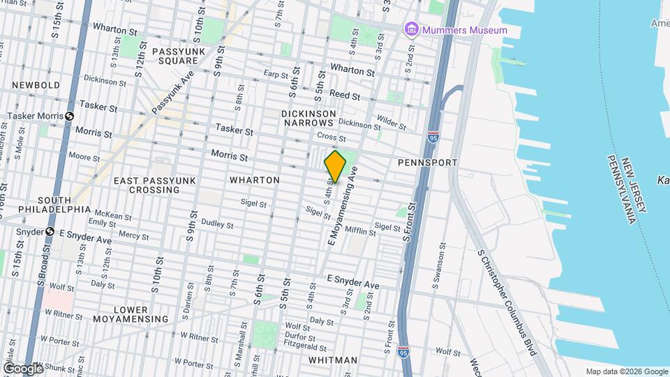 1726 S Orianna St Map and Location Details