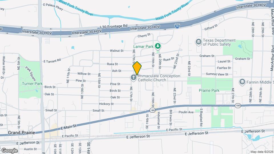 1713 Willow St Map and Location Details