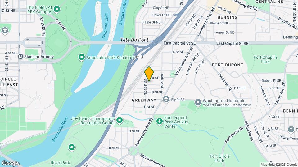 3310 Dubois Place, SE, Unit 3 Map and Location Details