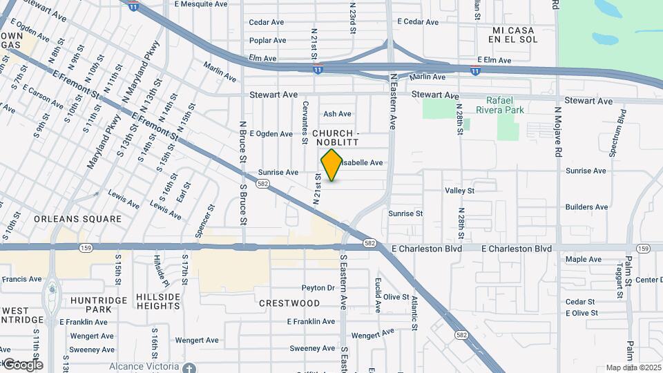 2112 Sunrise Ave Map and Location Details