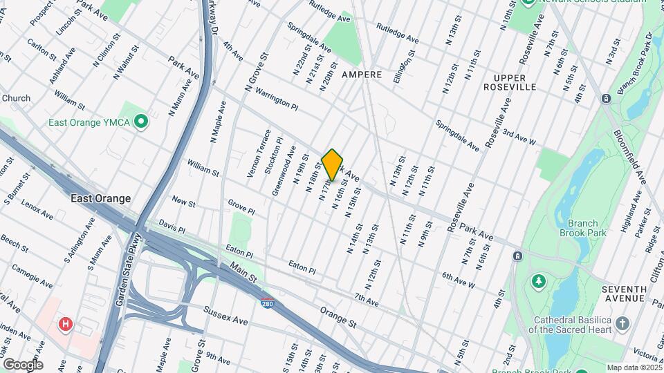 116 N 17th St Map and Location Details