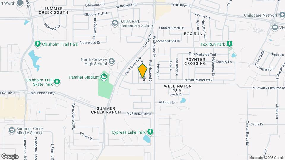 9220 Nightingale Dr Map and Location Details