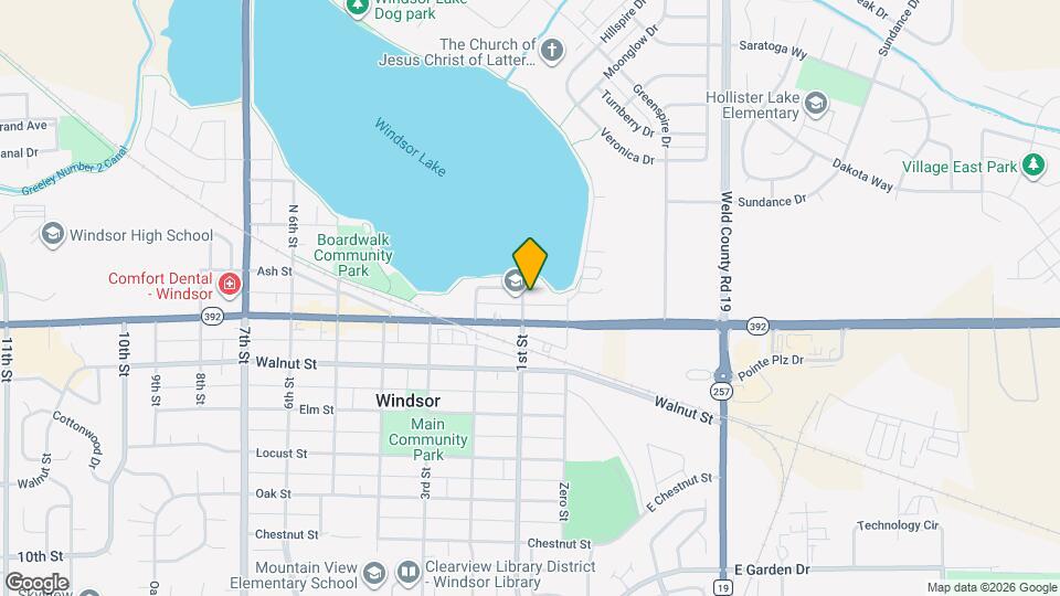 Cozy Cottage Close to Windsor Lake! Map and Location Details