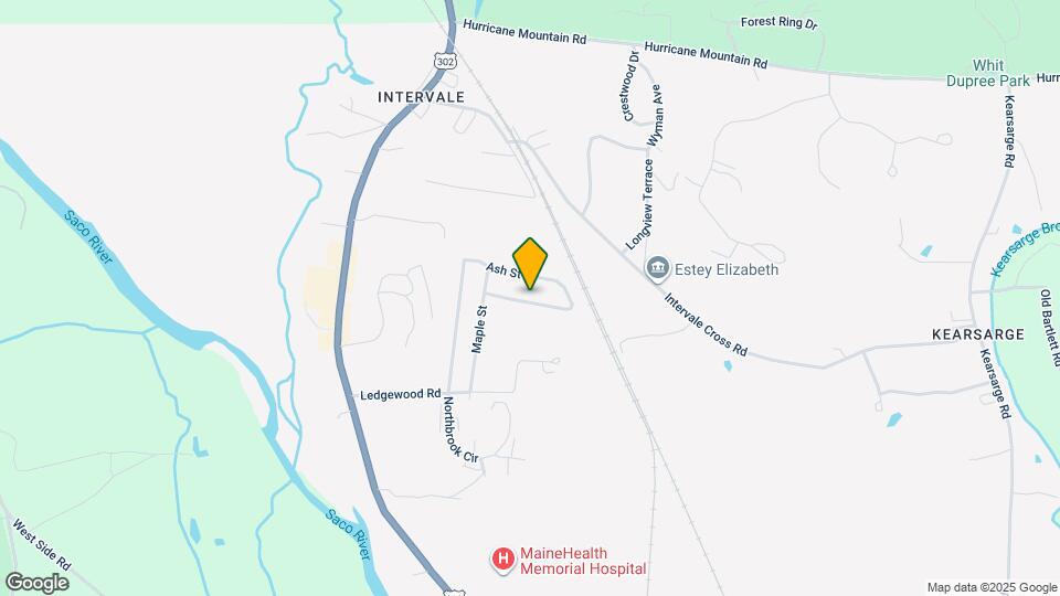 291 Ash St Map and Location Details