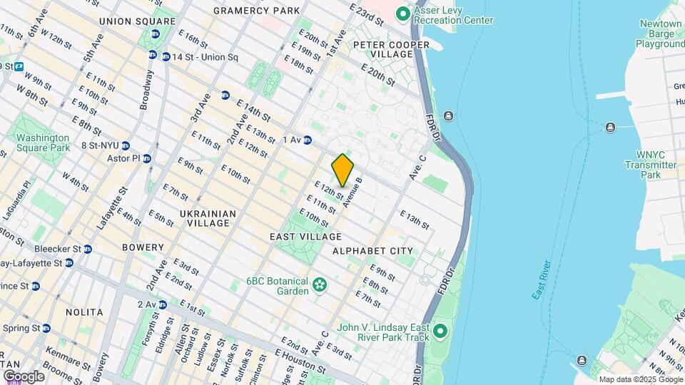 543-545 E 12th St Mapa y Detalles de la Ubicación