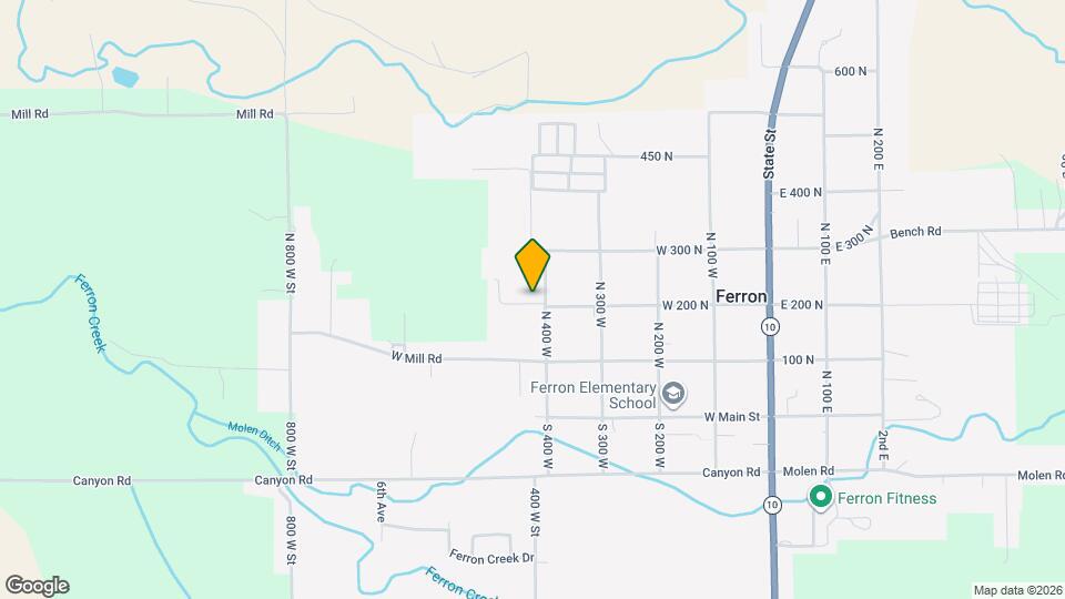 215 N 400 W Map and Location Details