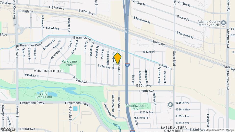 3115 Xanadu St Map and Location Details