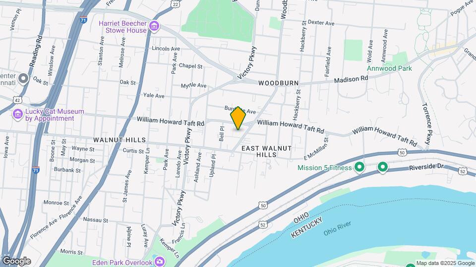 2039 Woodburn Ave Map and Location Details