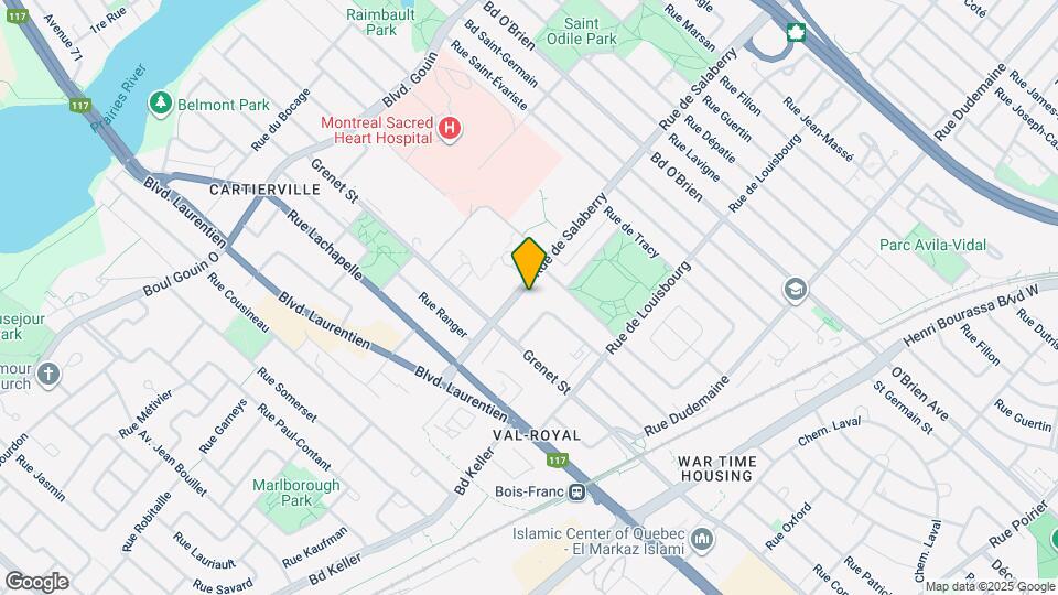 5650 De Salaberry Rue Map and Location Details