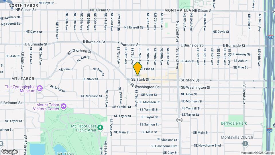 417 SE 76th Ave Map and Location Details
