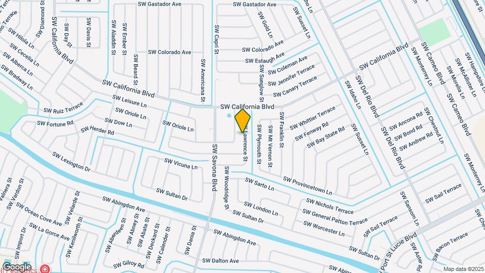 2240 SW Lawrence St Map and Location Details
