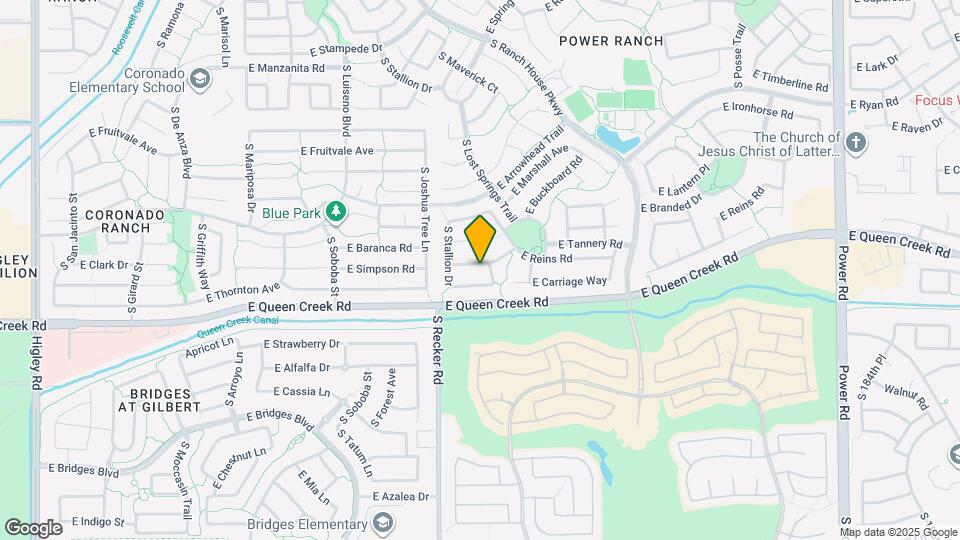 4073 E Reins Rd Mapa y Detalles de la Ubicación