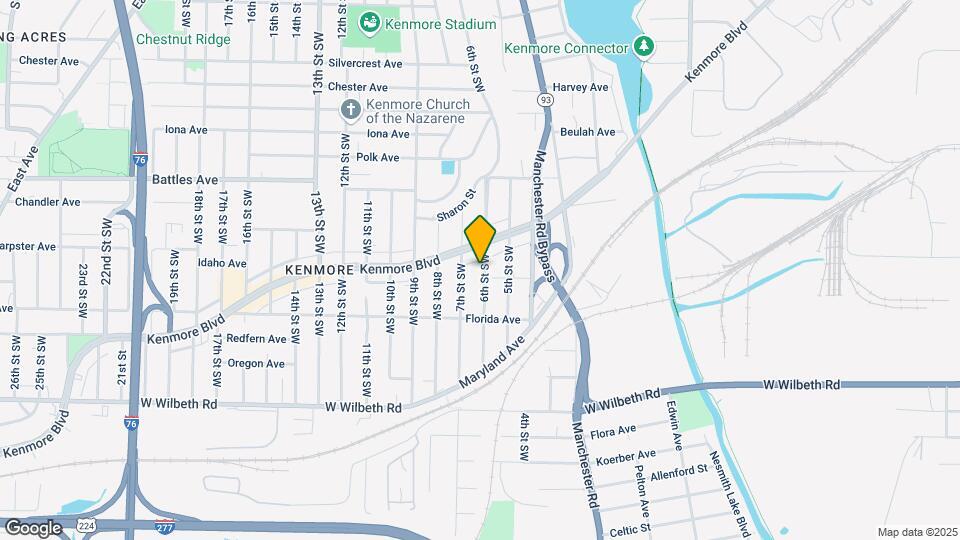 2196 6th St SW Map and Location Details