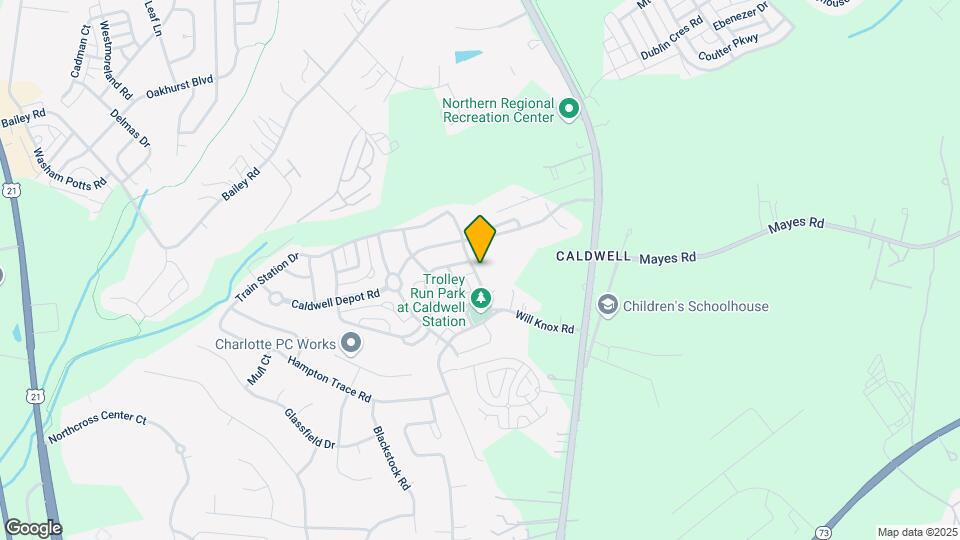 17754 Caldwell Track Dr Map and Location Details