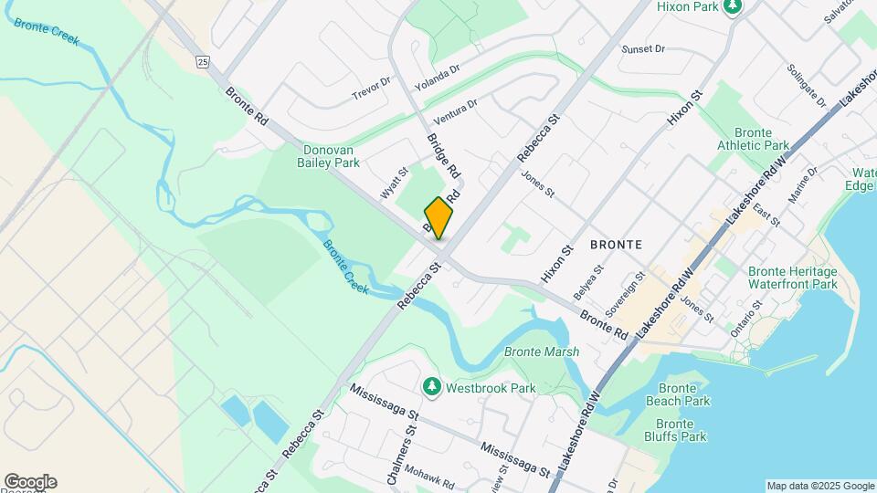 313 Bronte Rd Map and Location Details