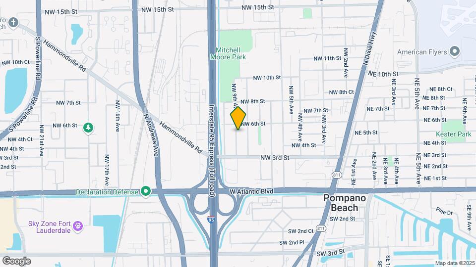 500 NW 9th Ave Map and Location Details