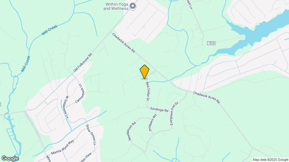 302 Red Cedar Dr Map and Location Details