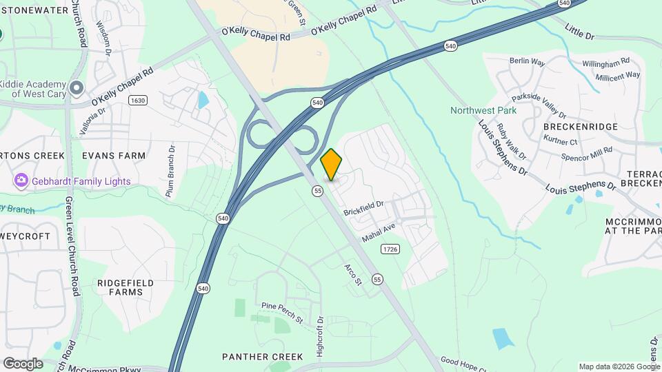 1531 Kiln Ct Mapa y Detalles de la Ubicación