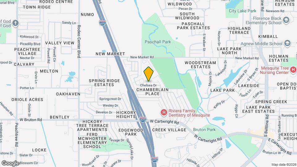 1005 Chelsea Dr Map and Location Details