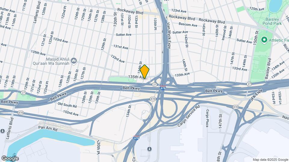 135-15 134th Pl-Unit -2Fl Map and Location Details