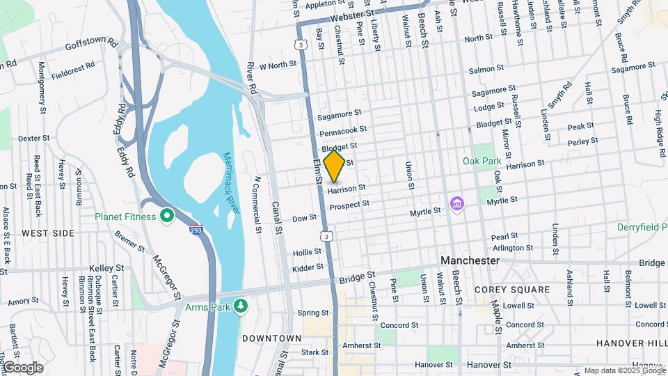 8 Harrison St Mapa y Detalles de la Ubicación