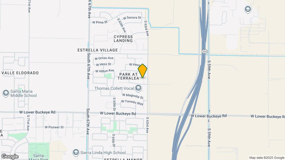 2242 S 63rd Dr Map and Location Details