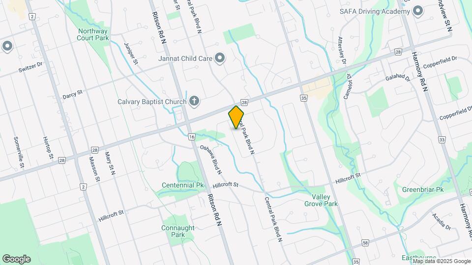 607 Wychwood St Map and Location Details