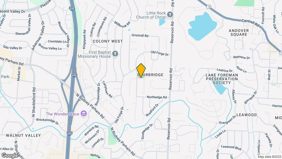 1820 Sanford Dr Map and Location Details