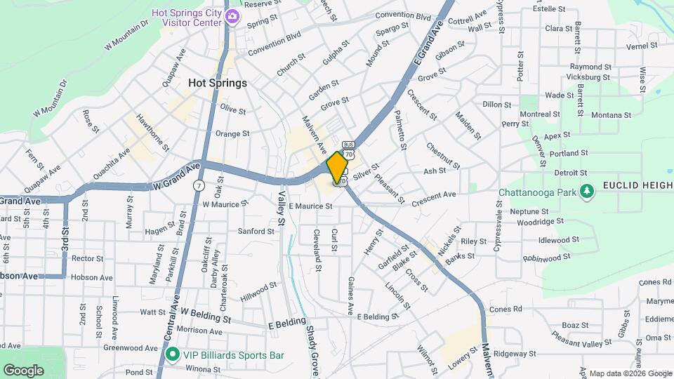 834 Malvern Ave Map and Location Details