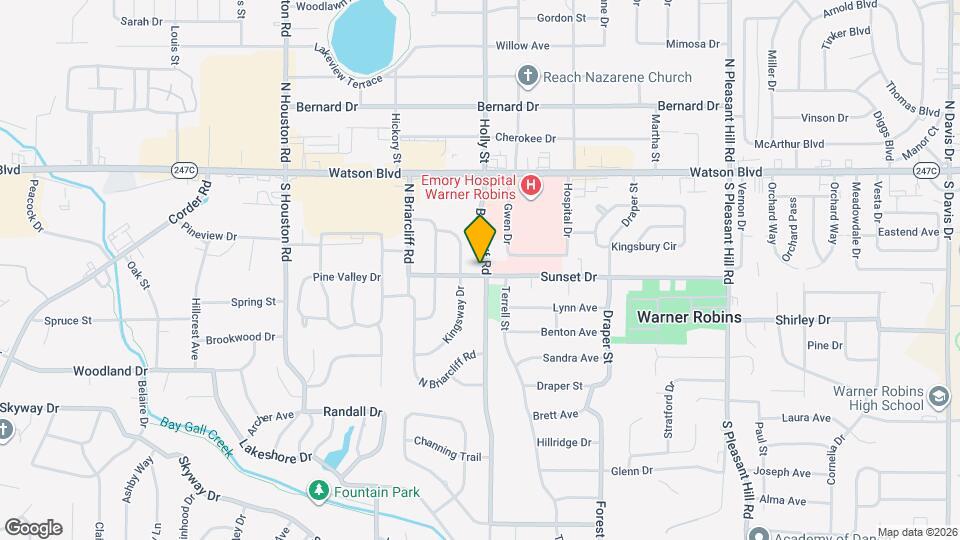 125 Briarcliff Rd Mapa y Detalles de la Ubicación