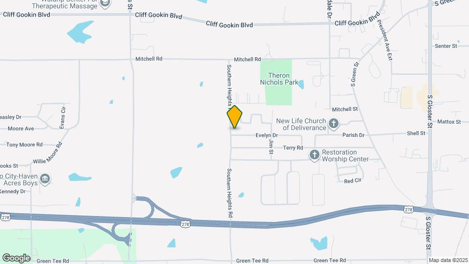 2866 Southern Heights Rd Map and Location Details