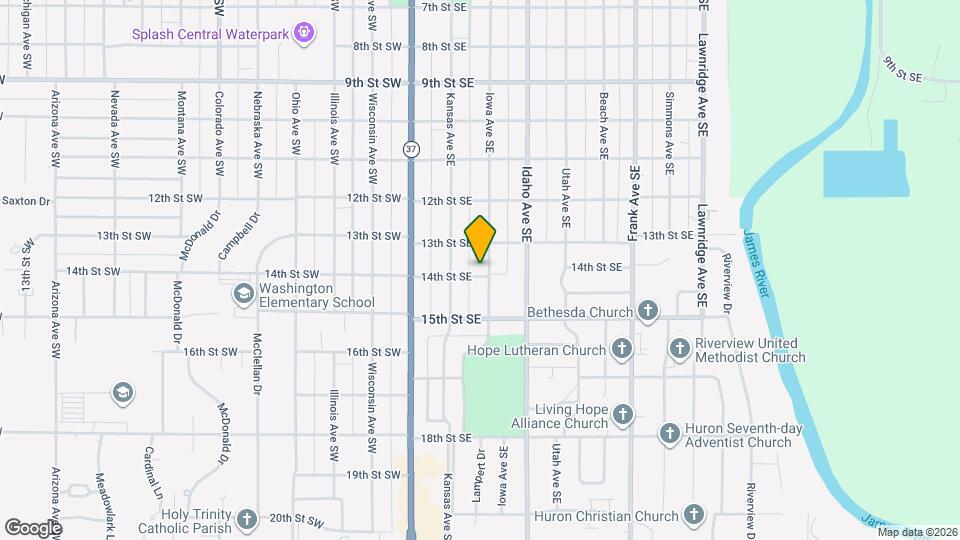 1383 Iowa Ave SE, Unit B Map and Location Details