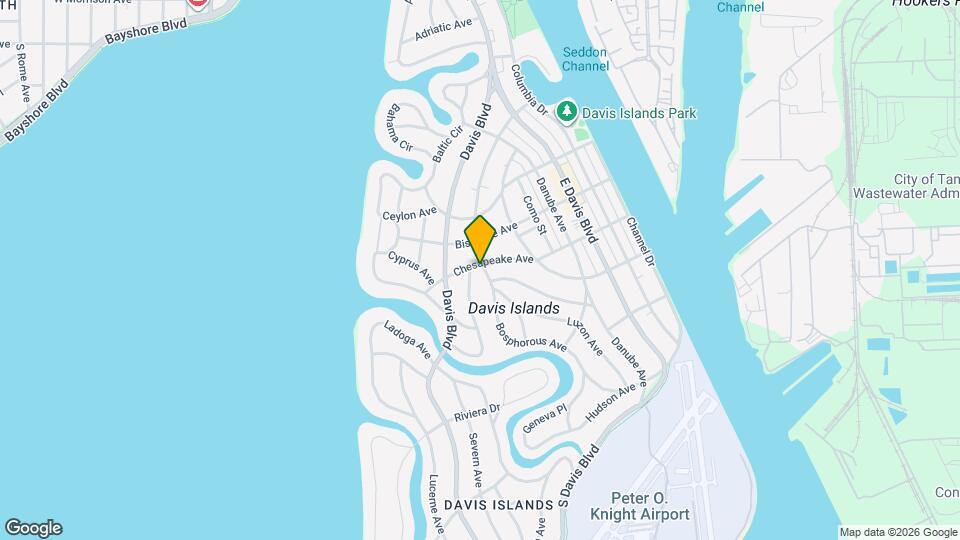 134 Chesapeake Ave Map and Location Details