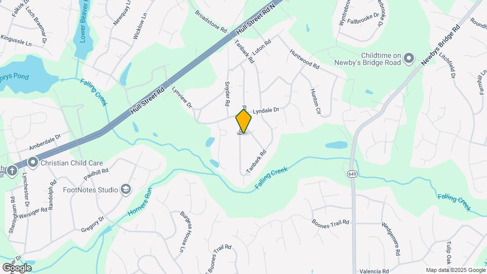 4121 Foxglove Rd Map and Location Details