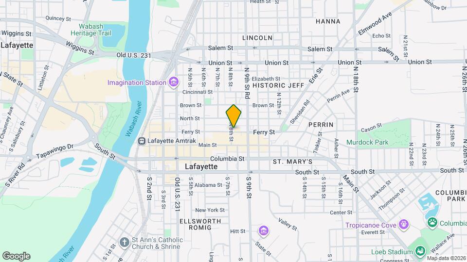 802-804 Ferry St Map and Location Details