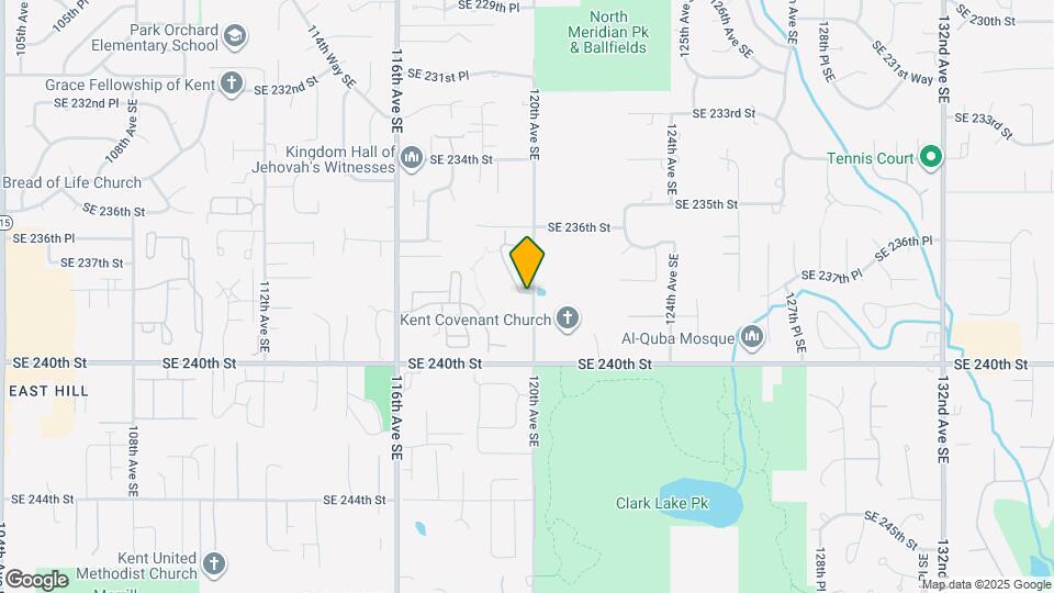 11921 SE 238th Pl Map and Location Details