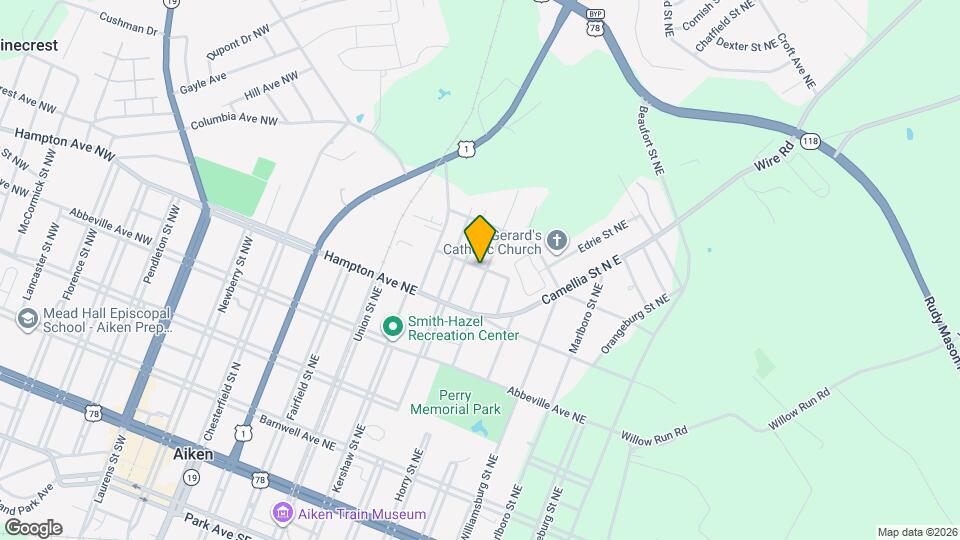 547 Horry St NE Map and Location Details