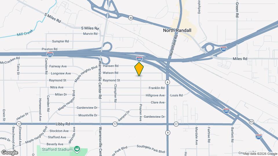 21111 Raymond St Map and Location Details