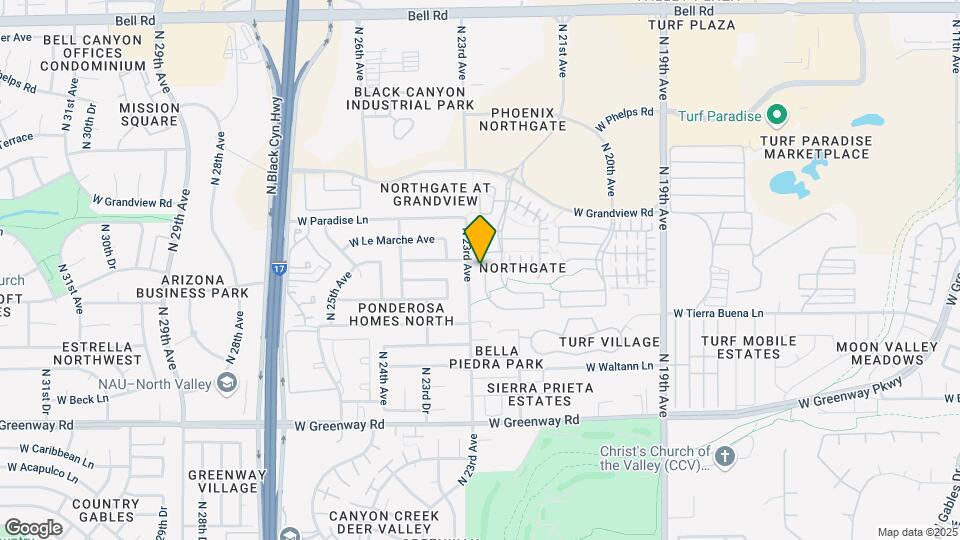 15932 N 22nd Ln Map and Location Details