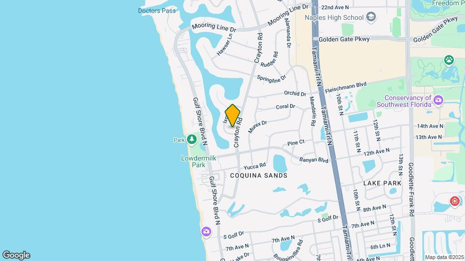 1555 Crayton Rd Map and Location Details