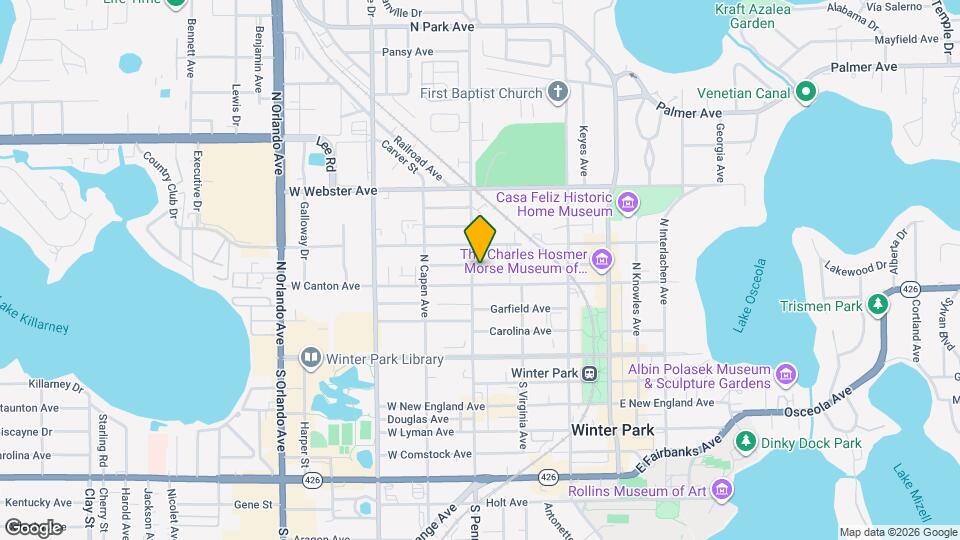 500 N Pennsylvania Ave Map and Location Details