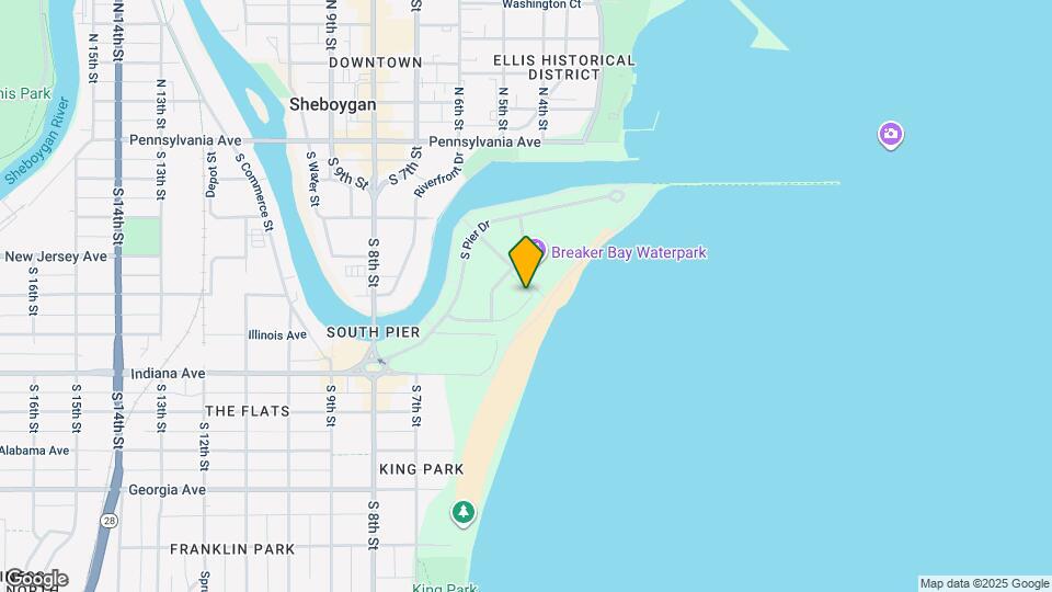 411 Beachfront Dr, Unit 711 Map and Location Details