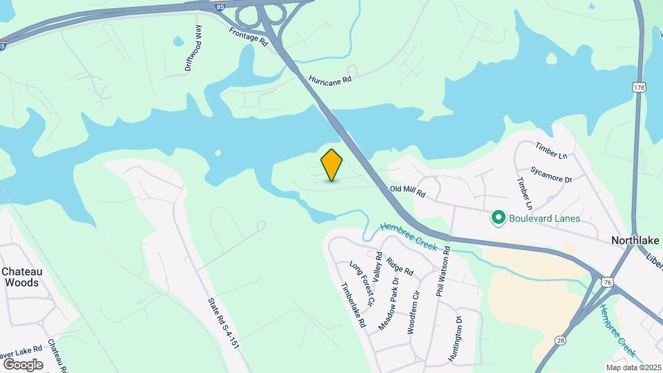 1911 Northlake Dr Mapa y Detalles de la Ubicación