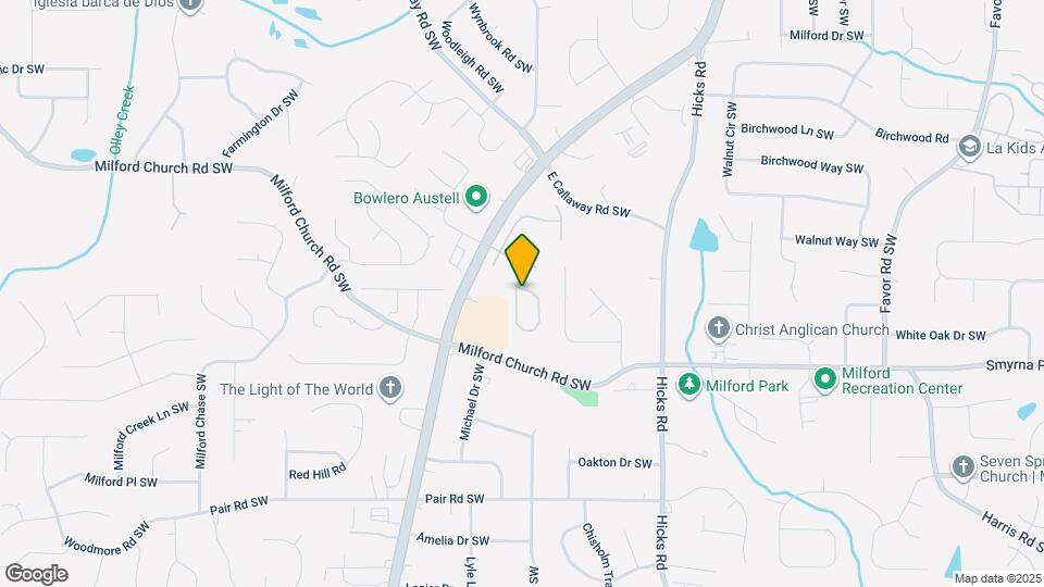 3017 Crest Ridge Cir SW Map and Location Details