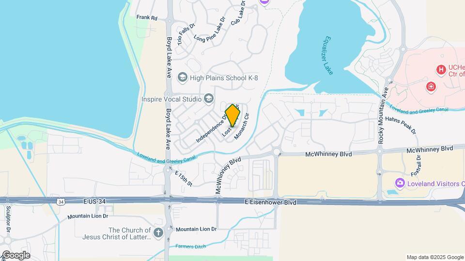 4144 Lost Canyon Drive Mapa y Detalles de la Ubicación