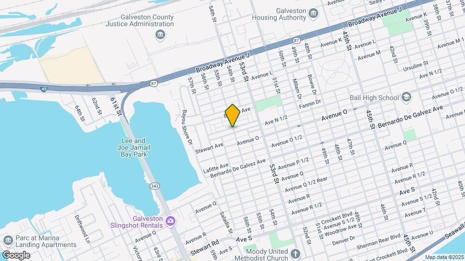 5501 Menard Ave Mapa y Detalles de la Ubicación