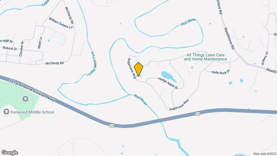 822 Sugarcane Way Map and Location Details