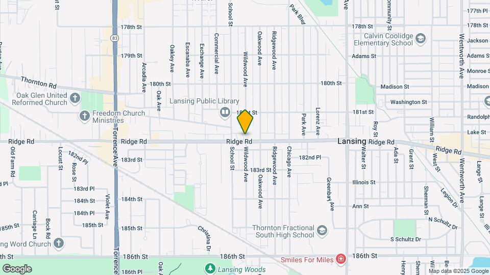 2830 Ridge Rd Map and Location Details