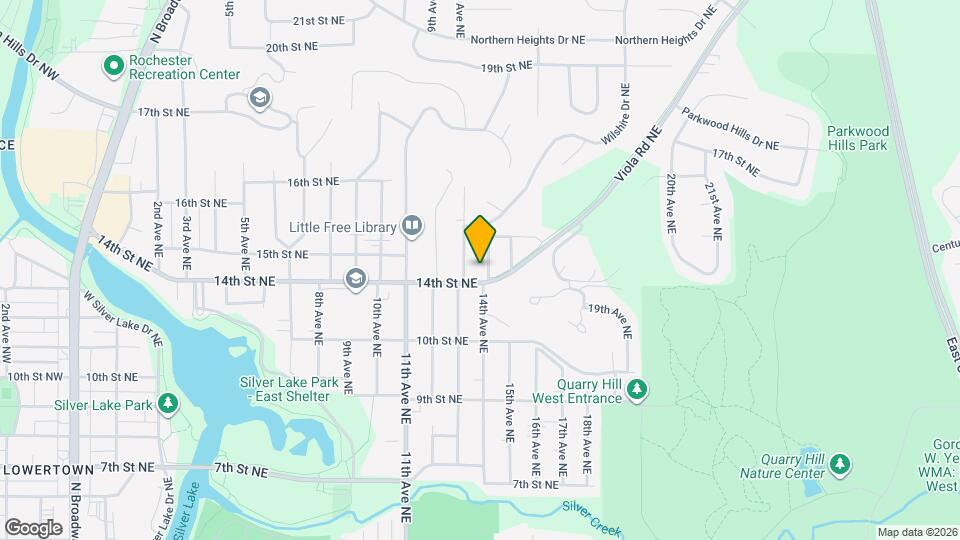 1407 14th Ave NE Map and Location Details
